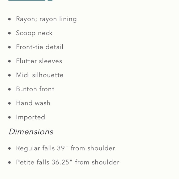 Maeve Jill Flutter-Sleeve Dress - Picture 8 of 8